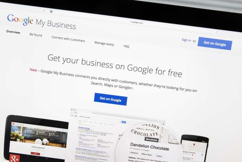 Google My Business verified Google Listing