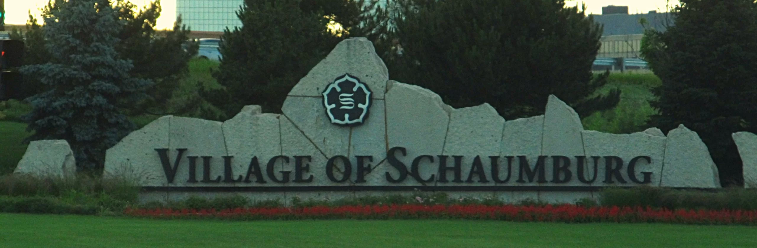 Schaumburg, Illinois Welcome Sign
